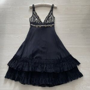 Prada black silk dress - Gem